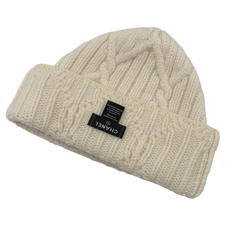 【中古】 CHANEL シャネル HAT ニット帽 USED 中古 帽子