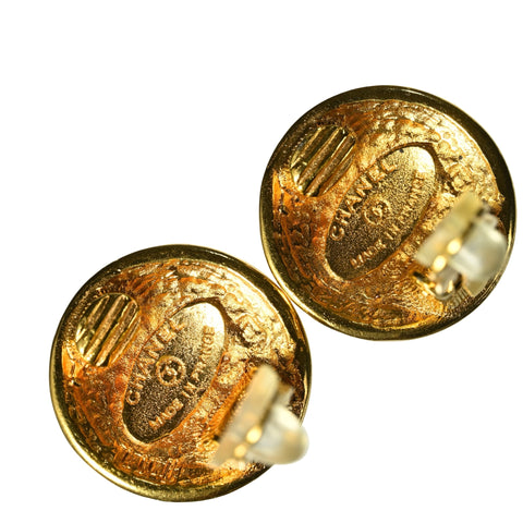 【中古】 CHANEL シャネル EARRINGS イヤリング 小物 ゴールド GP 中古 ヴィンテージ SALE セール