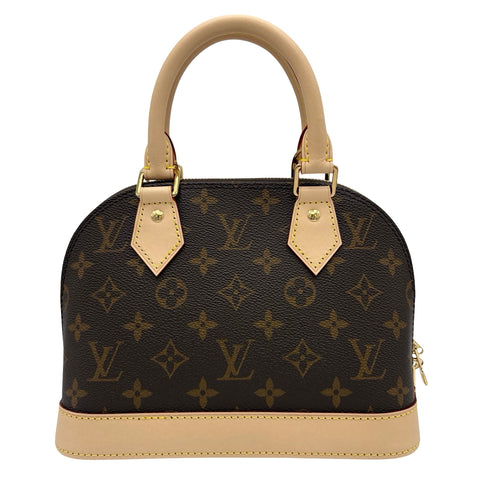 【美品】 LOUIS VUITTON ルイ・ヴィトン ALMA BB アルマBB ハンドバッグ ICチップ(2021年～) モノグラム キャンバス 中古 USED バッグ