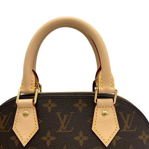 【美品】 LOUIS VUITTON ルイ・ヴィトン ALMA BB アルマBB ハンドバッグ ICチップ(2021年～) モノグラム キャンバス 中古 USED バッグ