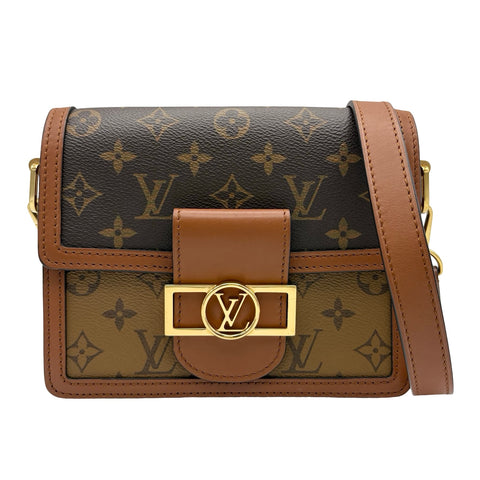 【中古】 LOUIS VUITTON ルイ・ヴィトン MINI DAUPHINE(M45959) ドーフィーヌ MINI ショルダーバッグ FO1189(2019年) モノグラム  中古 USED バッグ