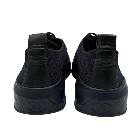 【中古】 CHANEL シャネル COCOMARK SNEAKERS ココマークスニーカー 37 USED 中古 靴