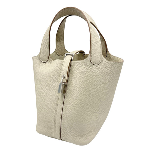 【新品未使用】 Hermes エルメス PICOTIN PM ピコタン PM ハンドバッグ W刻(2024年) べトン トリヨン 新品未使用 NEW バッグ