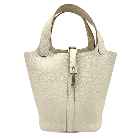 【新品未使用】 Hermes エルメス PICOTIN PM ピコタン PM ハンドバッグ W刻(2024年) べトン トリヨン 新品未使用 NEW バッグ