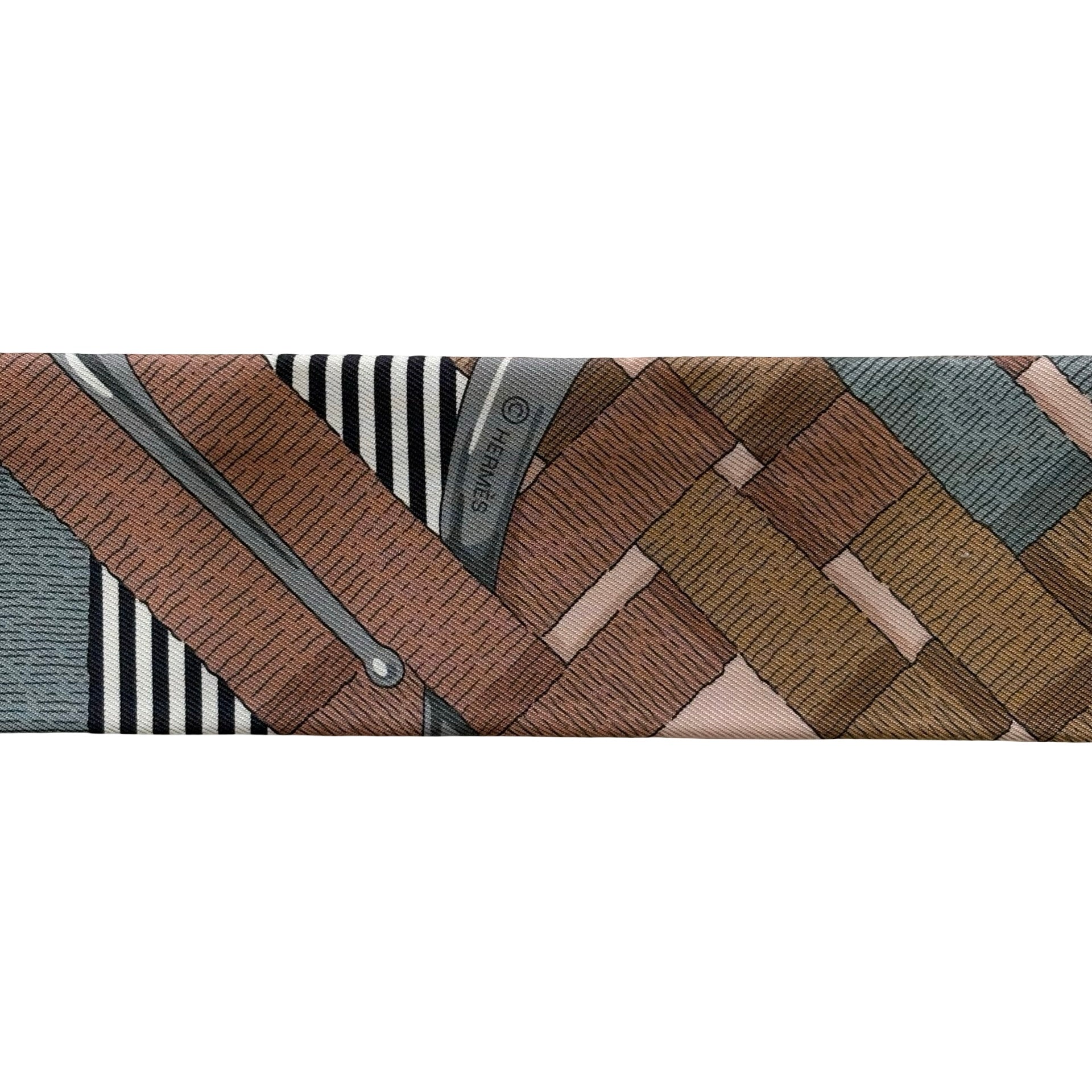 新品未使用】 Hermes エルメス ツイリー《馬銜・シュミーズ》 ツイリー