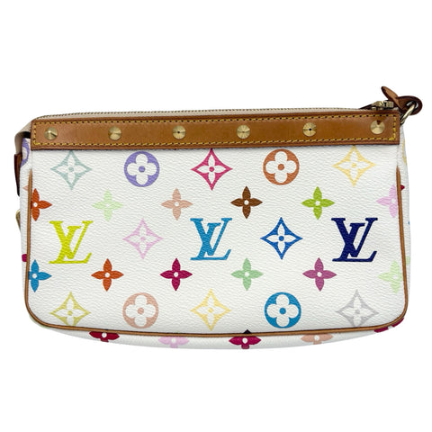 【中古】 LOUIS VUITTON ルイ・ヴィトン POCHETTE ACCESSORY MULTICOLORE ポシェット アクセソワールマルチカラー ショルダーバッグ SD0074(2004年) マルチカラー キャンバス 中古 USED バッグ