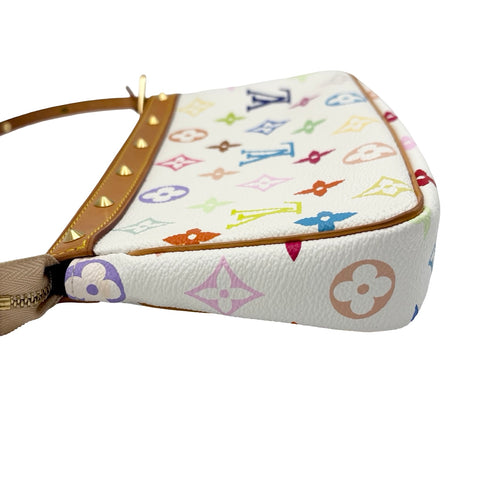 【中古】 LOUIS VUITTON ルイ・ヴィトン POCHETTE ACCESSORY MULTICOLORE ポシェット アクセソワールマルチカラー ショルダーバッグ SD0074(2004年) マルチカラー キャンバス 中古 USED バッグ