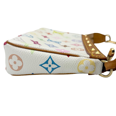 【中古】 LOUIS VUITTON ルイ・ヴィトン POCHETTE ACCESSORY MULTICOLORE ポシェット アクセソワールマルチカラー ショルダーバッグ SD0074(2004年) マルチカラー キャンバス 中古 USED バッグ
