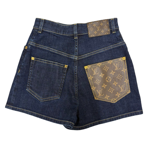【美品】LOUIS VUITTON ルイヴィトン SHORT PANTS ショートパンツ 34 USED 中古 洋服 CLOTHES