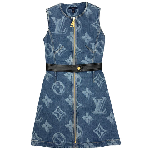 【美品】 LOUIS VUITTON ルイヴィトン DRESS ワンピース 34 USED 中古 洋服 CLOTHES