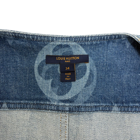 【美品】 LOUIS VUITTON ルイヴィトン DRESS ワンピース 34 USED 中古 洋服 CLOTHES