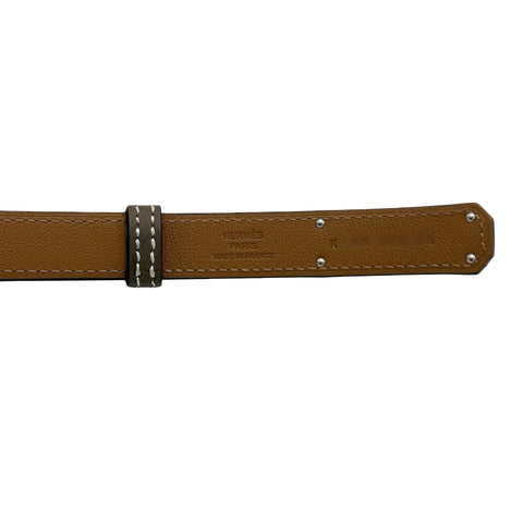 【新品未使用】 Hermes エルメス BELT ベルト《ケリー》18 小物 エトゥープ エプソン 新品未使用 ETOUPE EPSOＭ