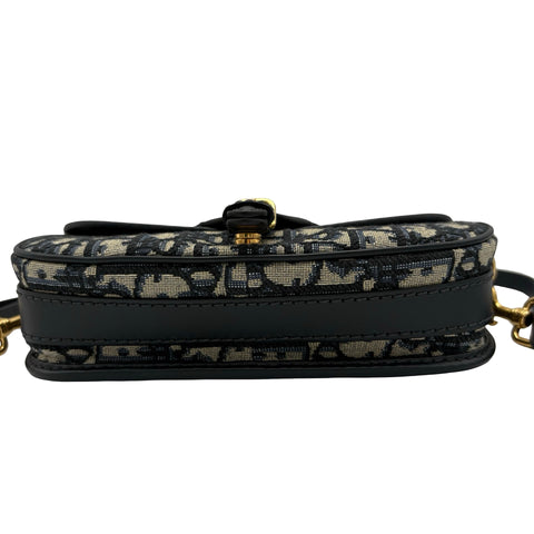 【中古】 Christian Dior クリスチャン ディオール BOBBY SHOULDER BAG ボビーショルダーバッグ ショルダーバッグ ネイビー 中古 USED バッグ