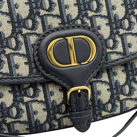 【中古】 Christian Dior クリスチャン ディオール BOBBY SHOULDER BAG ボビーショルダーバッグ ショルダーバッグ ネイビー 中古 USED バッグ