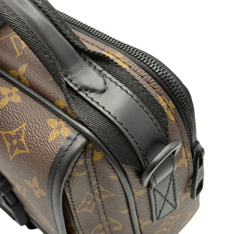 【美品】 LOUIS VUITTON ルイ・ヴィトン QUEST MESSENGER(M46973) クエストメッセンジャー ショルダーバッグ ICチップ(2021年～) モノグラム キャンバス/レザー 中古 USED バッグ