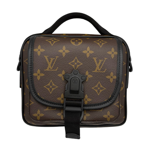 【美品】 LOUIS VUITTON ルイ・ヴィトン QUEST MESSENGER(M46973) クエストメッセンジャー ショルダーバッグ ICチップ(2021年～) モノグラム キャンバス/レザー 中古 USED バッグ