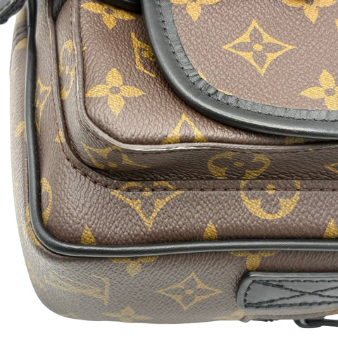 【美品】 LOUIS VUITTON ルイ・ヴィトン QUEST MESSENGER(M46973) クエストメッセンジャー ショルダーバッグ ICチップ(2021年～) モノグラム キャンバス/レザー 中古 USED バッグ