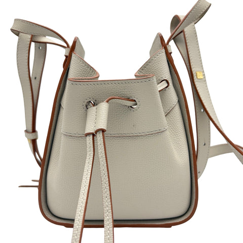 【中古】LOEWE ロエベ HAMMOCK MINI SHOULDER BAG ハンモックミニショルダーバッグ ライトグレー カーフスキン 中古 USED バッグ