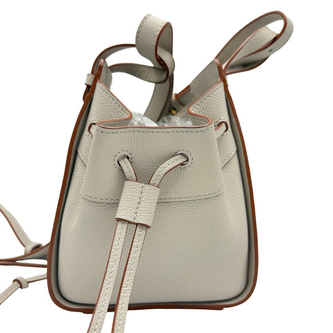 【中古】LOEWE ロエベ HAMMOCK MINI SHOULDER BAG ハンモックミニショルダーバッグ ライトグレー カーフスキン 中古 USED バッグ