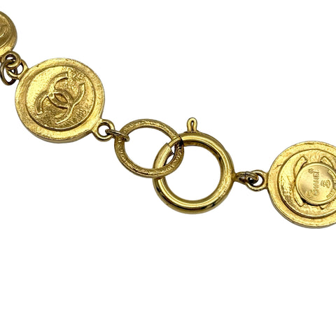 【中古】 CHANEL シャネル COIN MOTIFS COCOMARK LONG NECKLACE コインモチーフココマークロングネックレス NECKLACE ヴィンテージ 中古 GP