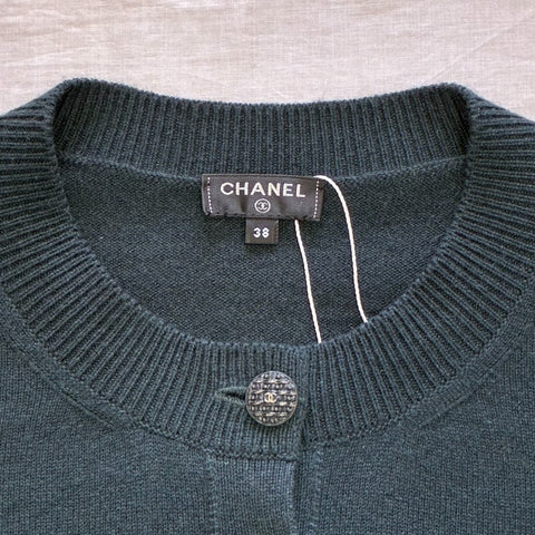 【中古】 CHANEL シャネル CARDIGAN ココボタンカシミヤ100％ニットカーディガン 38 USED 中古 2019年 アパレル 洋服