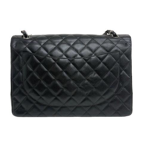 【中古】 CHANEL シャネル MATELASSE CHAIN SHOULDER BAG マトラッセ チェーンショルダーバッグ ショルダーバッグ 18番台(2014年) ブラック キャビアスキン 中古 USED バッグ