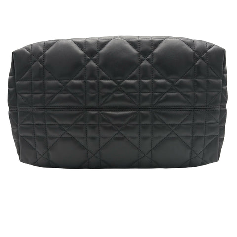 【美品】 Christian Dior クリスチャン ディオール TOUJOURS MEDIUM トゥジュール ミディアム ハンドバッグ 19MA1204(2024年) ブラック レザー 中古 USED バッグ