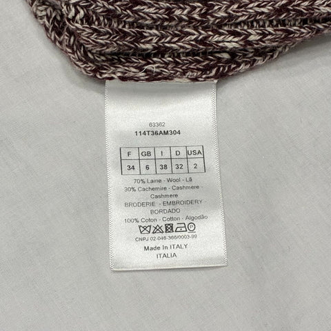 【中古】 Christian Dior クリスチャン・ディオール KINT SWEATER ニットベスト 34 USED 中古 アパレル 洋服