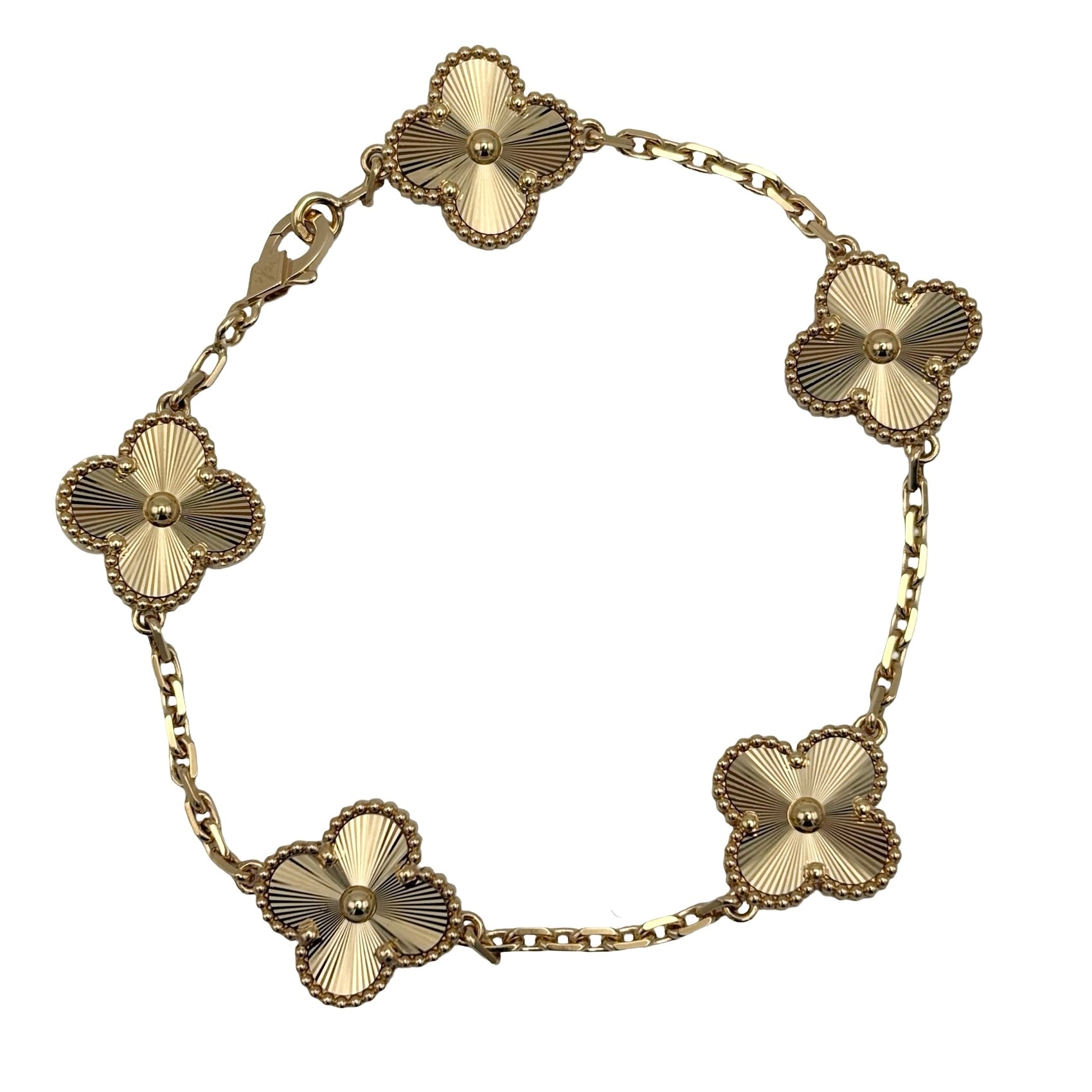 未使用品】Van Cleef＆Arpels ヴァンクリーフ＆アーペル K18YG VINTAGE