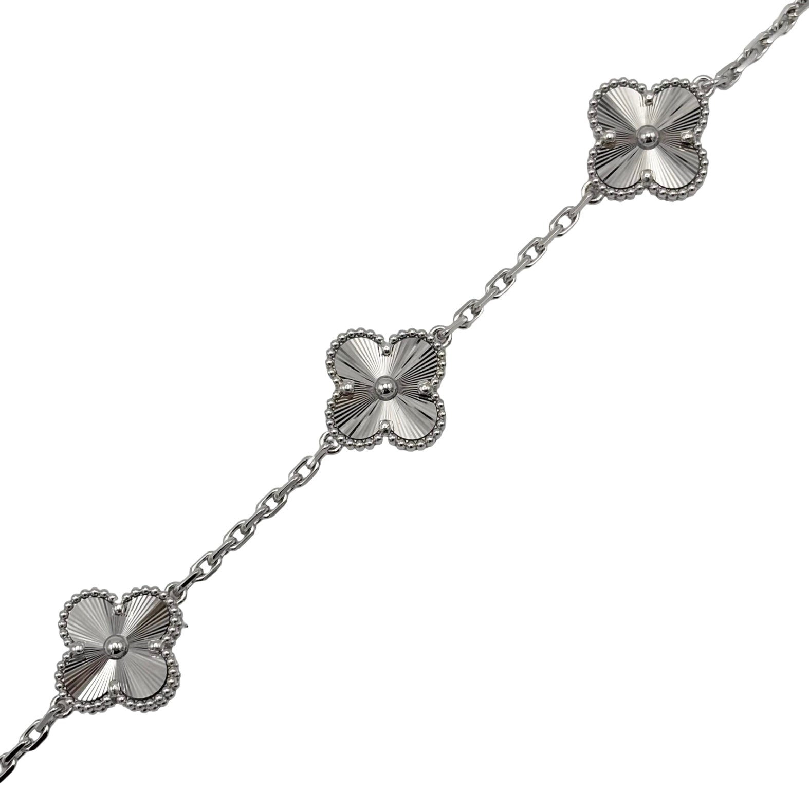 未使用品】Van Cleef＆Arpels ヴァンクリーフ＆アーペル K18WG VINTAGE