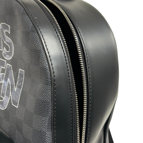 【中古】 LOUIS VUITTON ルイ・ヴィトン JOSH(N40269) ジョッシュ バックパック TJ4189(2019年) ダミエグラフィット キャンバス×レザー 中古 USED バッグ