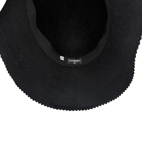 【中古】 CHANEL シャネル HAT 帽子 58 USED 中古 VINTAGE ITEM 帽子