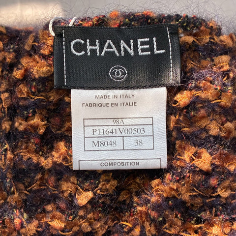 【中古】 CHANEL シャネル SET UP セットアップ アンサンブル 38 USED 中古 1998年 VINTAGE ITEM CLOTHES 洋服