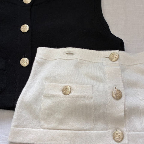 【中古】 CHANEL シャネル KNIT ニット 34 USED 中古 2022年 SUMMER CLOTHES 洋服