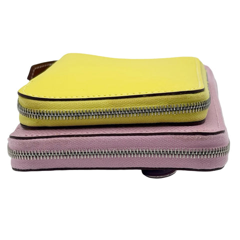 【中古】 Hermes エルメス NOUVEAU TO GO ヌーヴォー・トゥ・ゴー ショルダーバッグ ボディバッグ U刻(2022年) ライム/モーヴシルヴェストル スイフト/エプソン 中古 USED バッグ