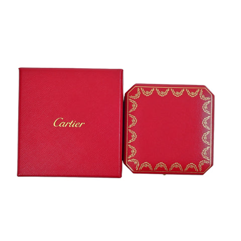 【中古】CARTIER カルティエ  K18WG クラッシュドゥカルティエ RING リング 指輪 8.2g #48