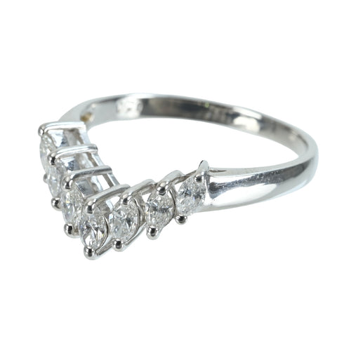 【中古】TASAKI タサキ PT900 DIAMOND ダイヤモンドRING  D0.50ct 3.6g