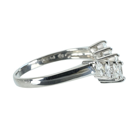 【中古】TASAKI タサキ PT900 DIAMOND ダイヤモンドRING  D0.50ct 3.6g