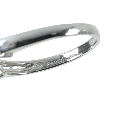 【中古】TASAKI タサキ PT900 DIAMOND ダイヤモンドRING  D0.50ct 3.6g