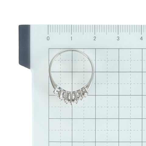 【中古】TASAKI タサキ PT900 DIAMOND ダイヤモンドRING  D0.50ct 3.6g