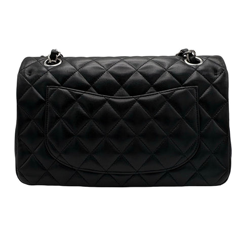 【中古】 CHANEL シャネル DOUBLE FLAP MATELASSE ダブルフラップマトラッセ ショルダーバッグ 31番台(2021年) ブラック ラムスキン 中古 USED バッグ