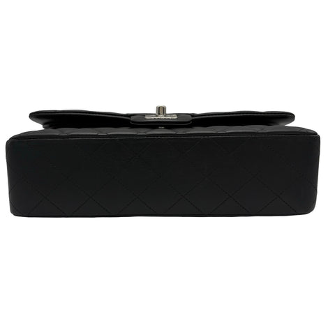 【中古】 CHANEL シャネル 11.12 SHOULDER BAG 11.12 ダブルフラップ マトラッセ ショルダーバッグ 29番台(2019-2020年) ブラック ラムスキン 中古 USED バッグ