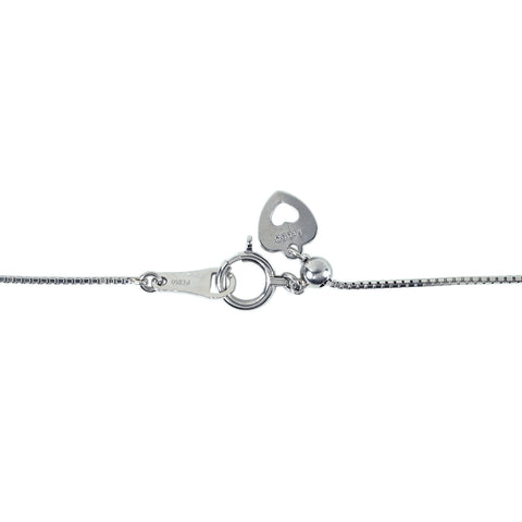 【中古】 PT850/PT900 DIAMOND NECKLACE ダイヤモンドペンダントネックレス 0.31ct Gカラー SI1クラス FAINT H＆C D0.20ct 3.3g 45cm