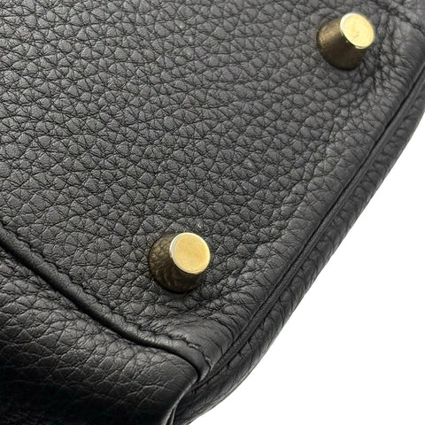 【中古】 Hermes エルメス KELLY28 ケリー28 ハンドバッグ T刻印(2015年) ブラック トゴ 中古 USED バッグ