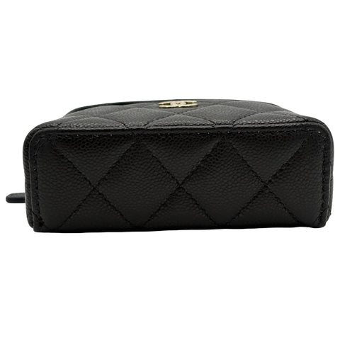 【美品】 CHANEL シャネル BAG CHARM バッグチャーム CHARM ブラック キャビアスキン 美品 BLACK CAVIARSKIN