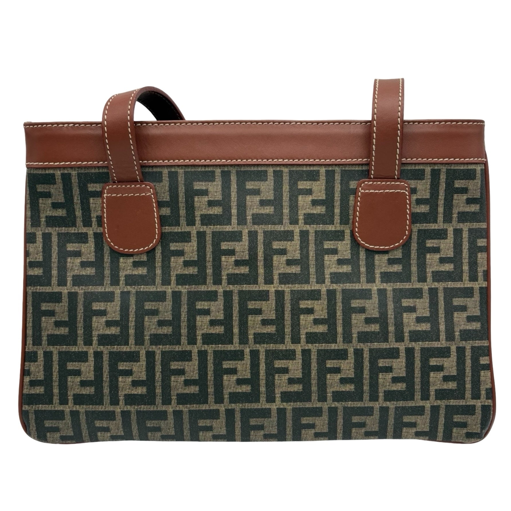 FENDI フェンディ ズッカ ショルダーバッグ vintage zucca 中古】 FENDI フェンディ ZUCCA SHOULDERBAG ズッカショルダーバッグ