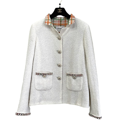 【中古】 CHANEL シャネル JACKET ジャケット 40 USED 中古 2020年 CLOTHES 洋服