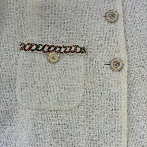 【中古】 CHANEL シャネル JACKET ジャケット 40 USED 中古 2020年 CLOTHES 洋服