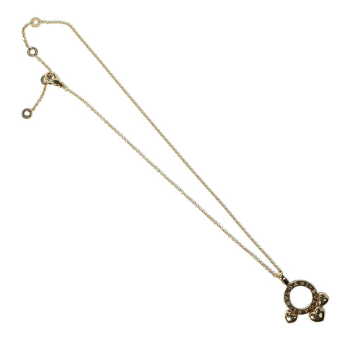 【中古】BVLGARI ブルガリ K18PG NECKLACEアレグラハート ネックレス 15.0ｇ 45cm ONE PRICE