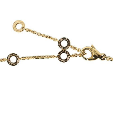 【中古】BVLGARI ブルガリ K18PG NECKLACEアレグラハート ネックレス 15.0ｇ 45cm ONE PRICE